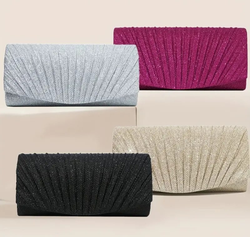 Вечерна чантичка в златисто