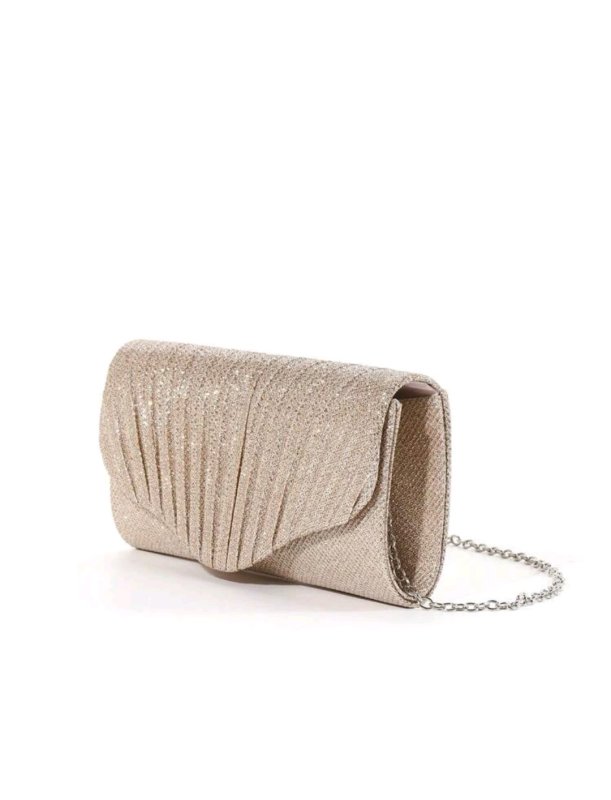Вечерна чантичка в златисто
