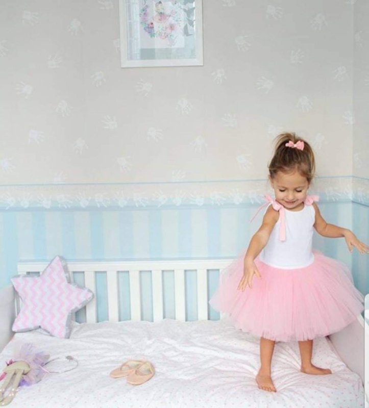 Детска рокля с тюл