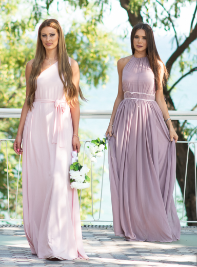Шифонени рокли за шаферки
